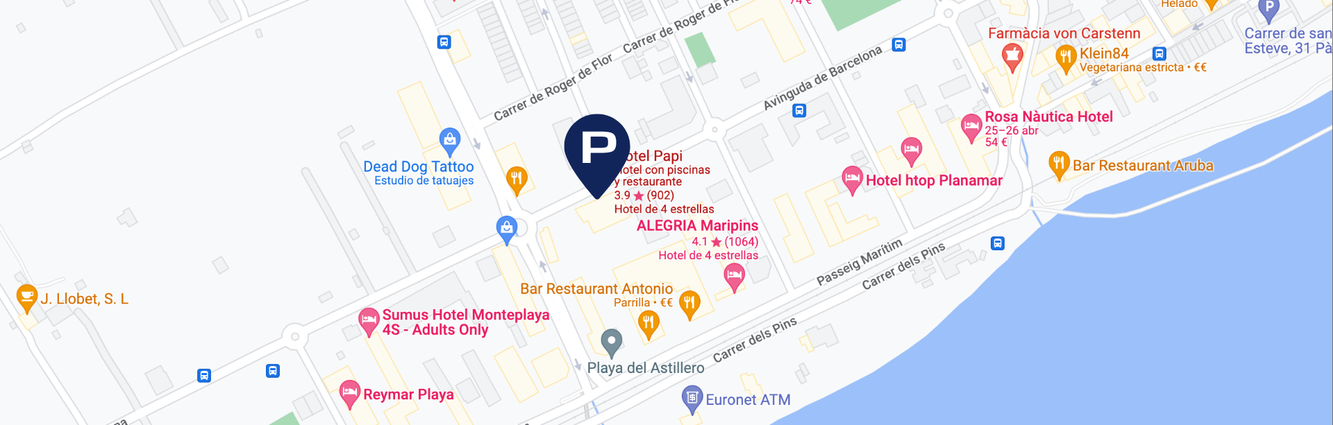 How to get to Hotel Papi Blau