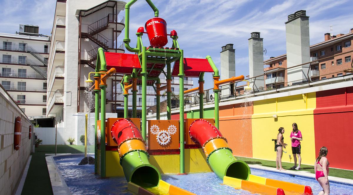 Aquapark: the water park at Papi Hotels