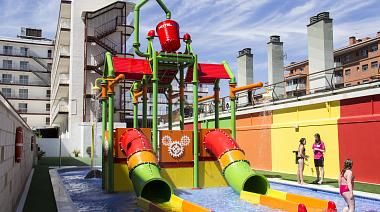 Parque acuático infantil