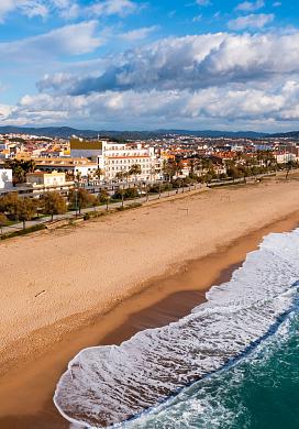 Playas en Malgrat de Mar