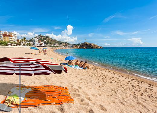 Playas en Malgrat de Mar