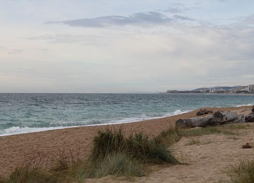 Playas en Malgrat de Mar