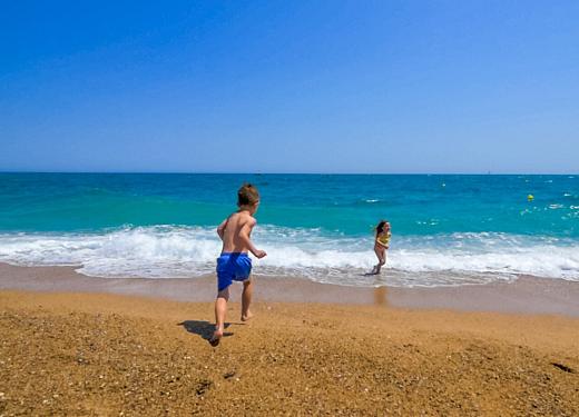 Plages à Malgrat de Mar