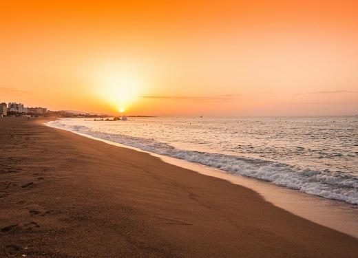 Platges a Malgrat de Mar