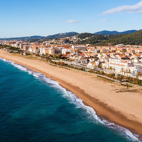 Les plages de la côte de Barcelone