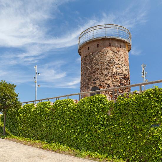 Le parc du château et le parc Francesc Maciá